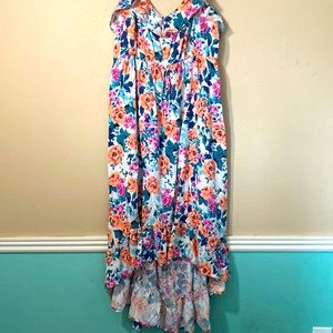 Torrid Spring Floral Ruffle Dress